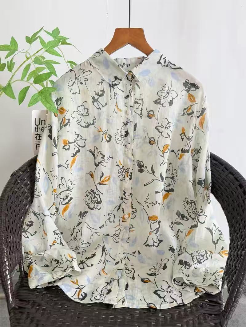 Summer Clothing In Japan - 2026 Vintage clothing 100% ramie shirts