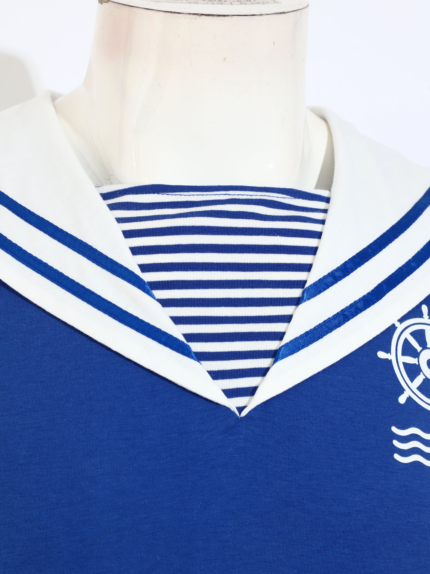 Summer Vacation Clothing Men - Men Navy Collar Rompers for Halloween
