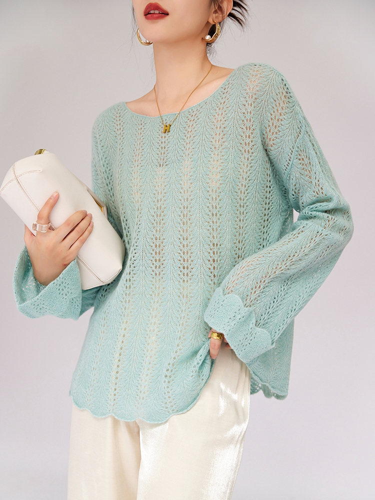 Quality Summer Clothing For Women - ADDONEE Spring Summer Women Hollow Pullover