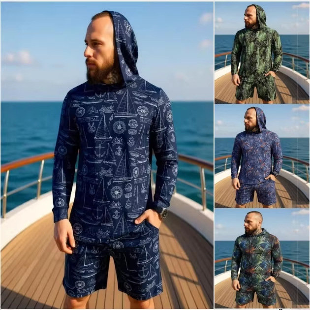 Summer Clothing Long Sleeve - 2026 New Camouflage Print Unisex Hooded