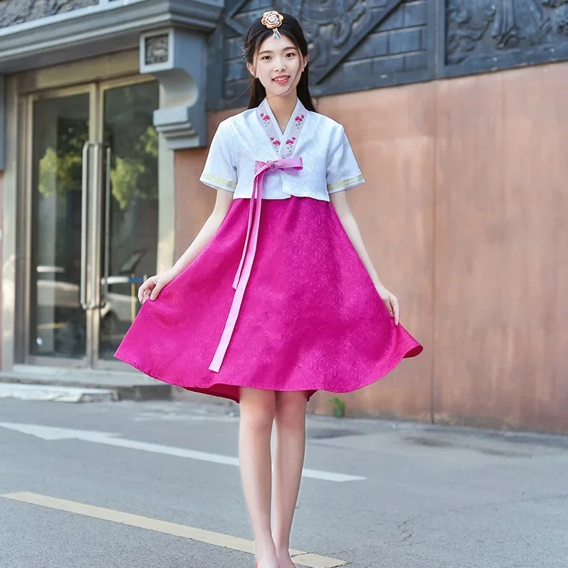 Summer Clothing In Japan - 2026 2024 Women Hanbok Dress Traditional