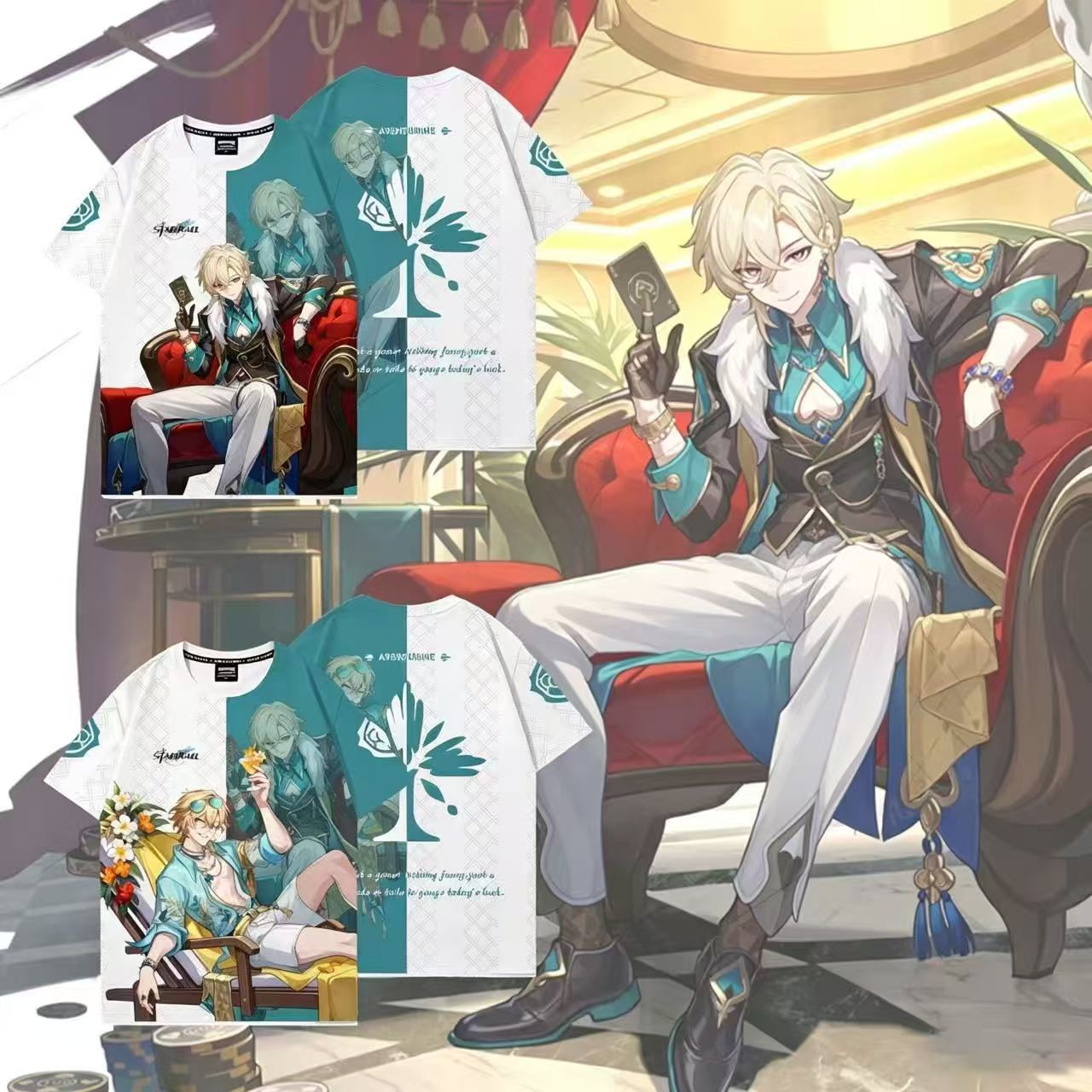 Summer Games Clothing - Games Honkai Star Rail T-shirt 3D