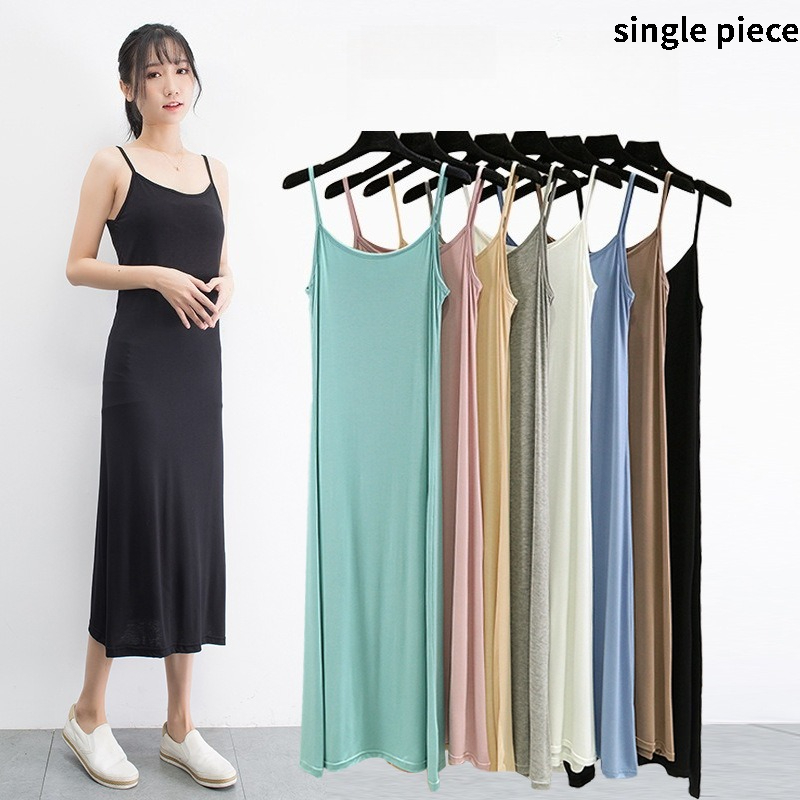 Summer Clothing On Sale - Modal Camisole Vest Dress for Women