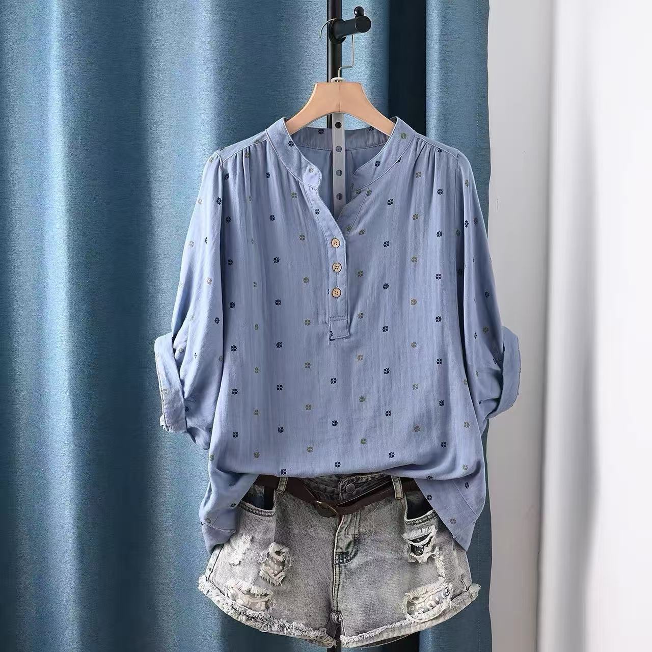 Summer Clothing In Japan - 2026 Women's blouse women Japanese cotton