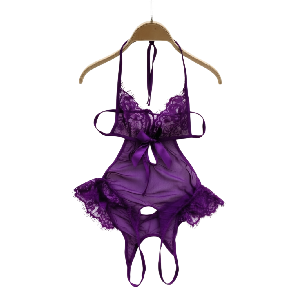 Summer Nights Clothing - Sexy Lingerie Women Lace Tulle Bodysuits