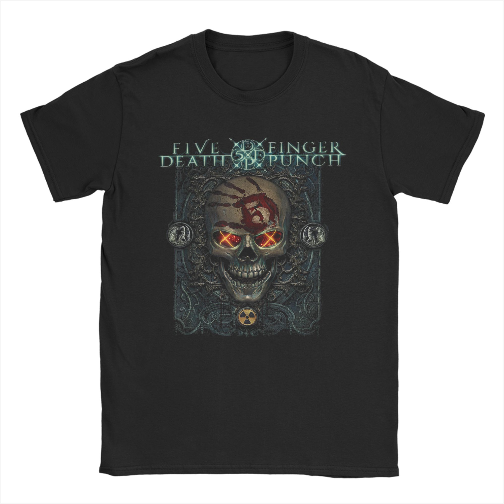 Summer Clothing Ideas - Men T Shirt 5FDP Iron Skull