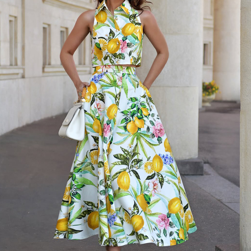 Summer Vacation Clothing Men - Women's Fashion Bohemian Slim Party Suit