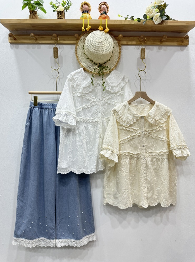Summer Clothing In Japan - Mori kei clothing sweet lolita shirt