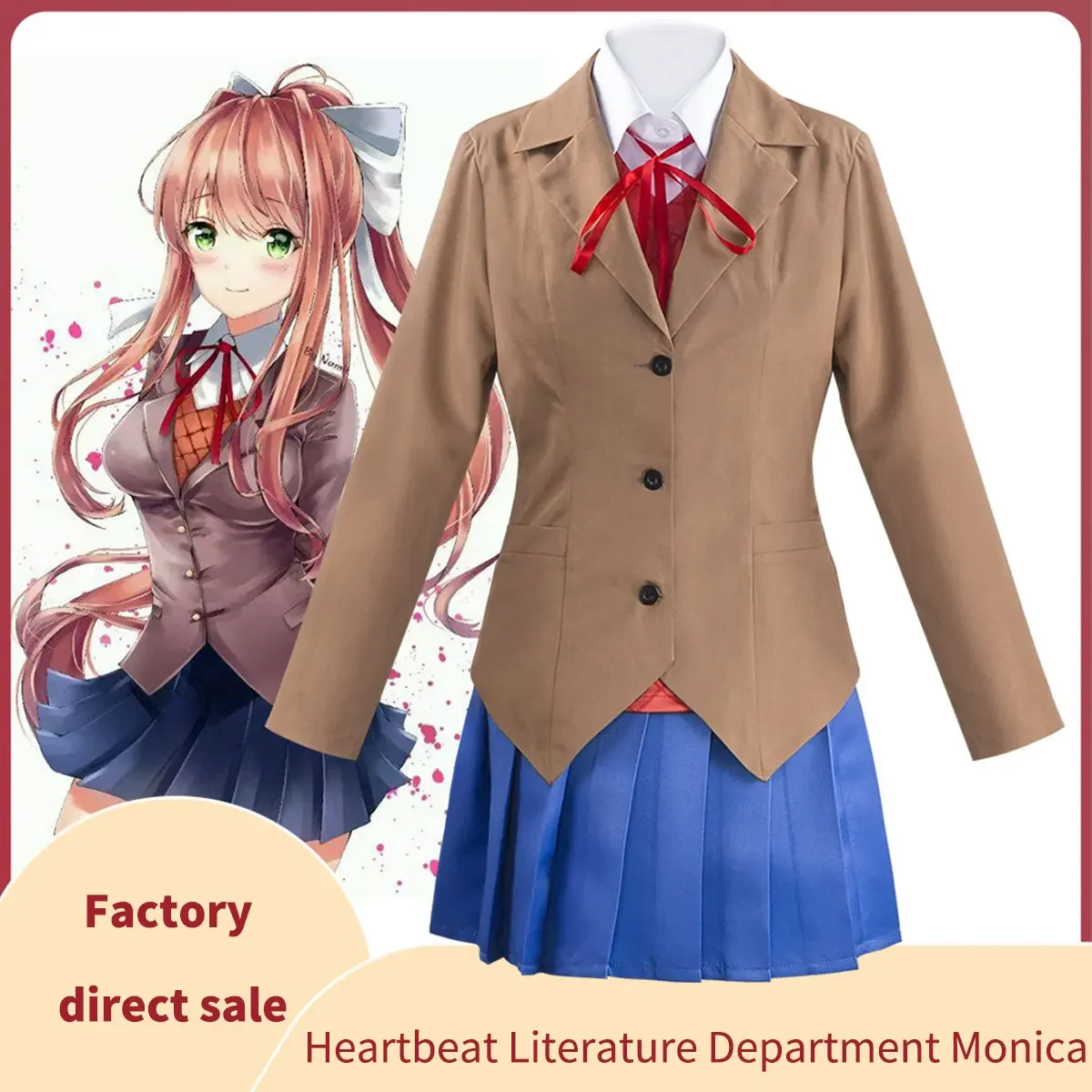 Anime Doki Doki Literature Clu - Summer Vacation Clothing Men review and price