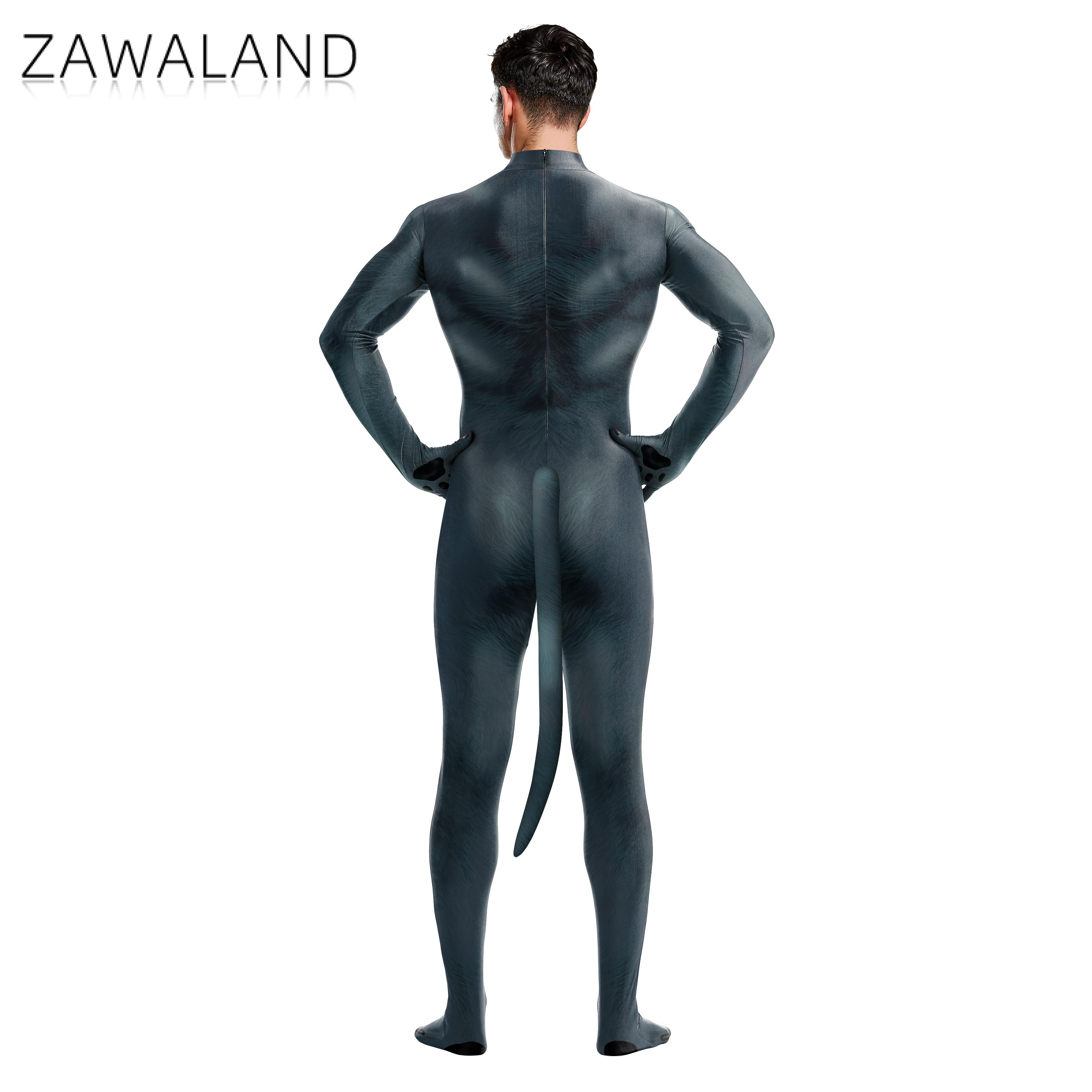 Zawaland Halloween Animal Cost - Summer Vacation Clothing Men review and price
