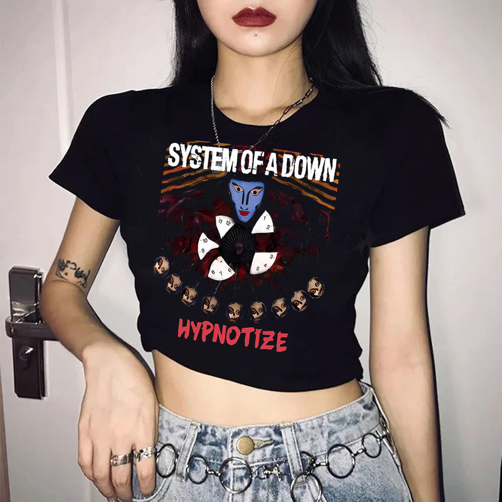 System of a Down crop top crop - Summer Grunge Clothing review and price