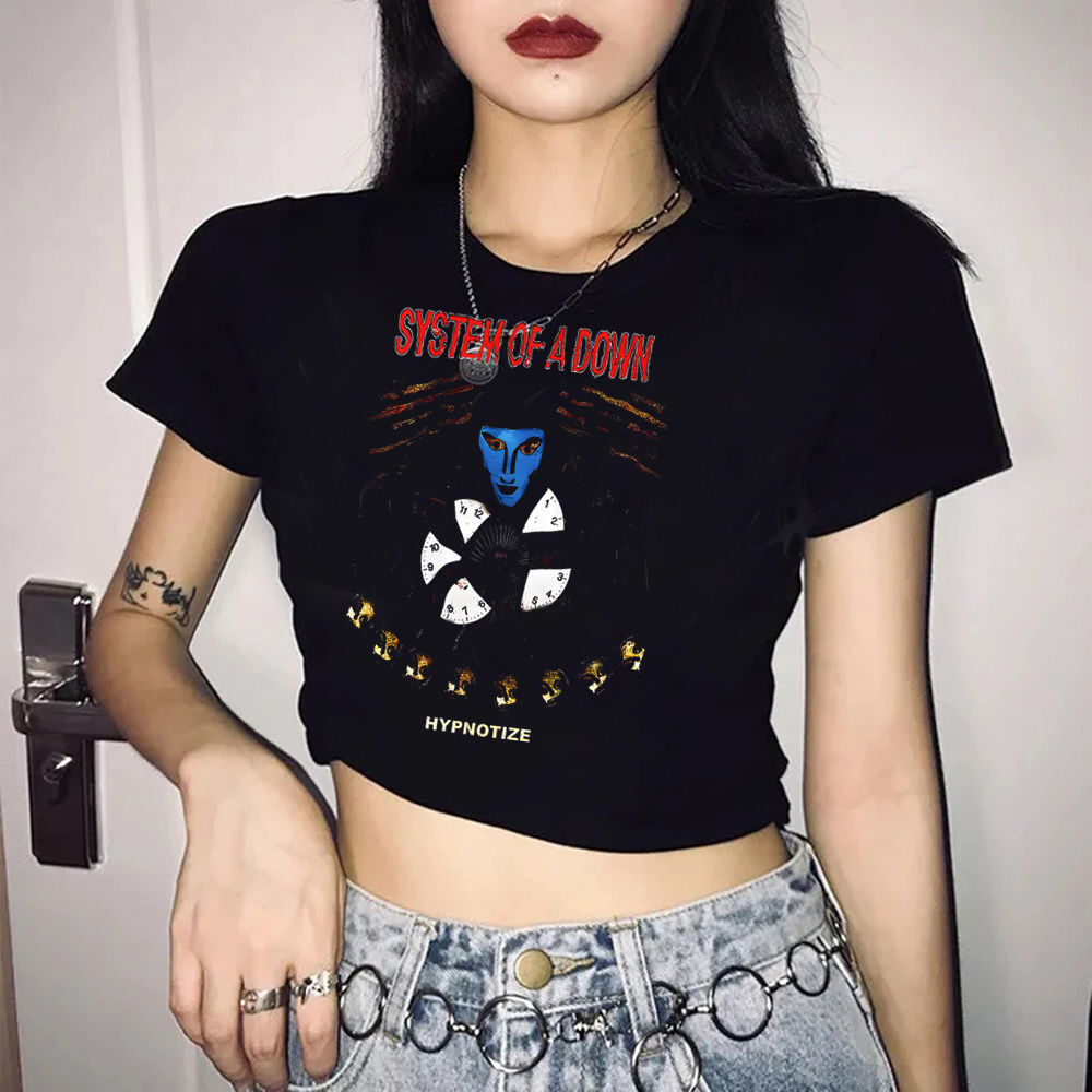 System of a Down crop top crop - Summer Grunge Clothing review and price
