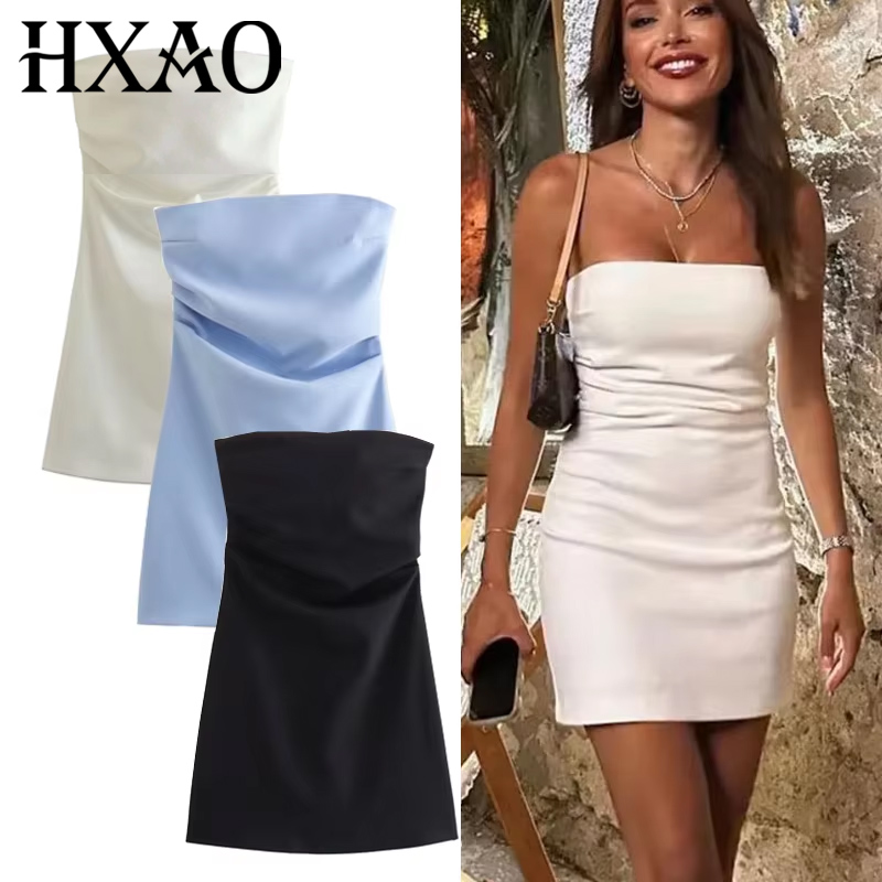 HXAO Dress Women Off Shoulder  - Summer Zara review and price
