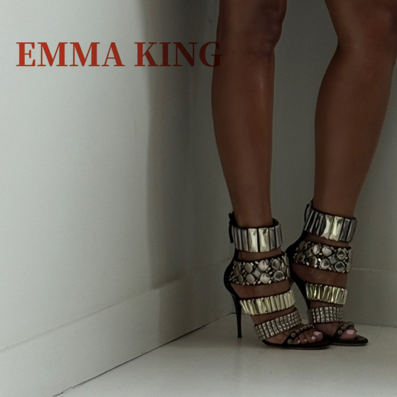 Black Embellished Ankle Strap  - Summer Clothing On Sale review and price