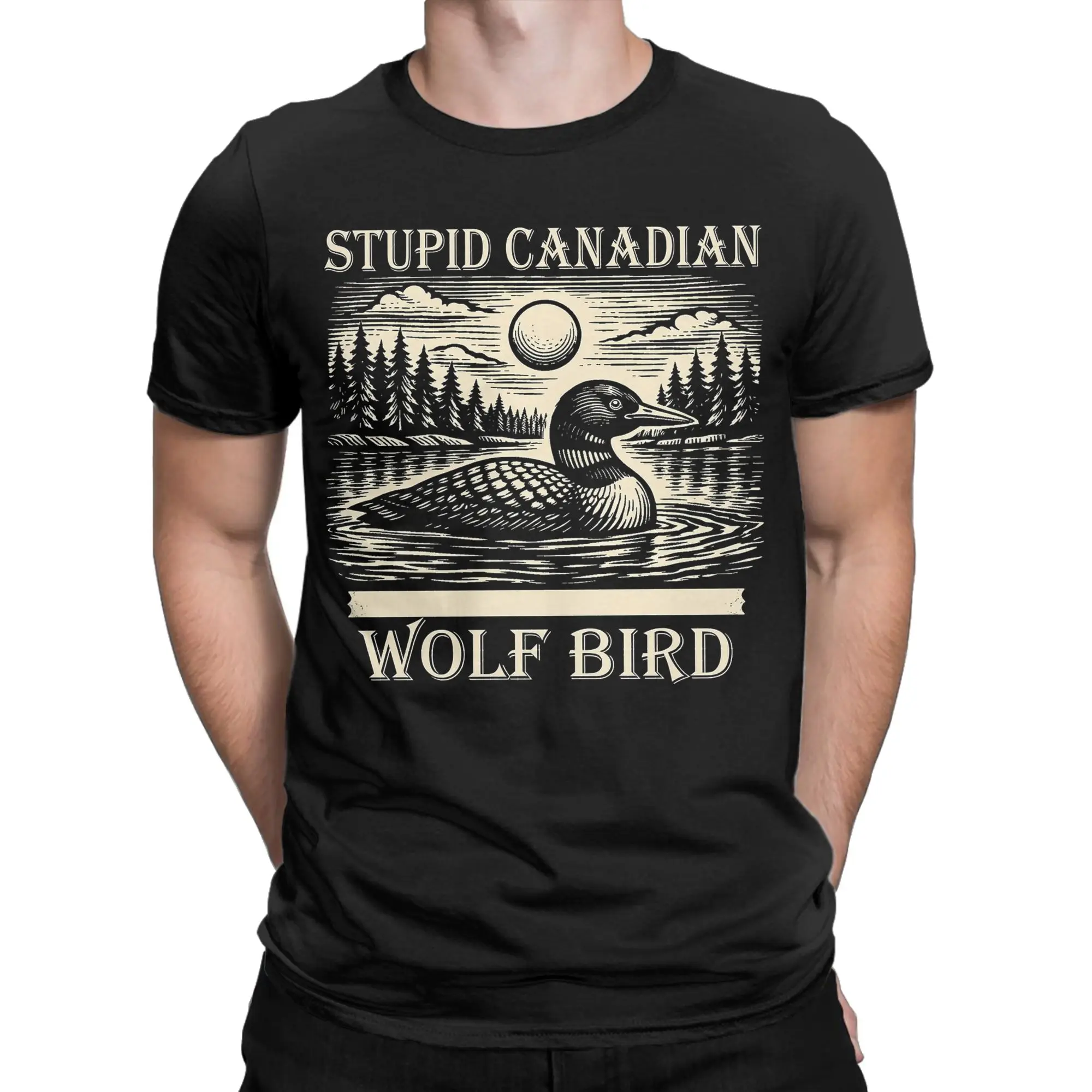 Men T-Shirts Stupid Canadian W - Summer Clothing Ideas review and price