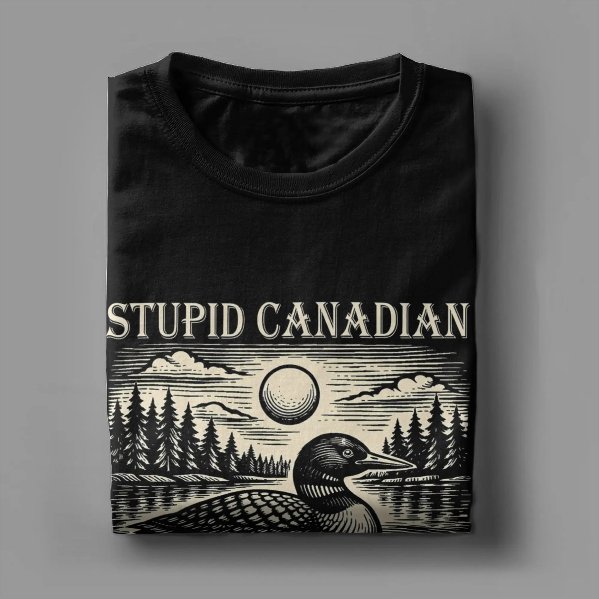 Men T-Shirts Stupid Canadian W - Summer Clothing Ideas review and price