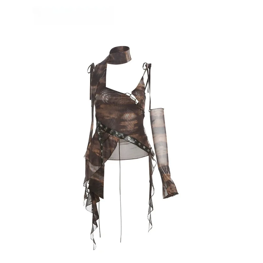 Grunge Crop Tops Harajuku Tank - Summer Grunge Clothing review and price