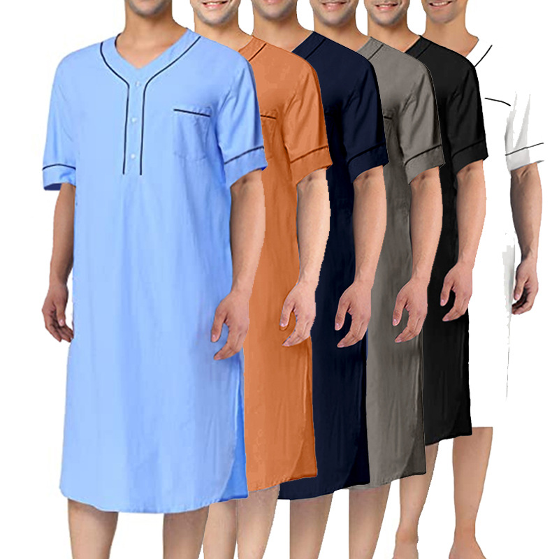 Summer Short Sleeve Men Thin N - Summer Nights Clothing review and price