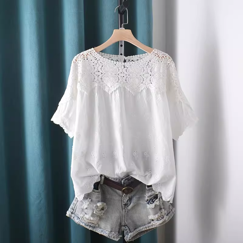 2026 Hollow Out Lace Patchwork - Summer Clothing In Japan review and price