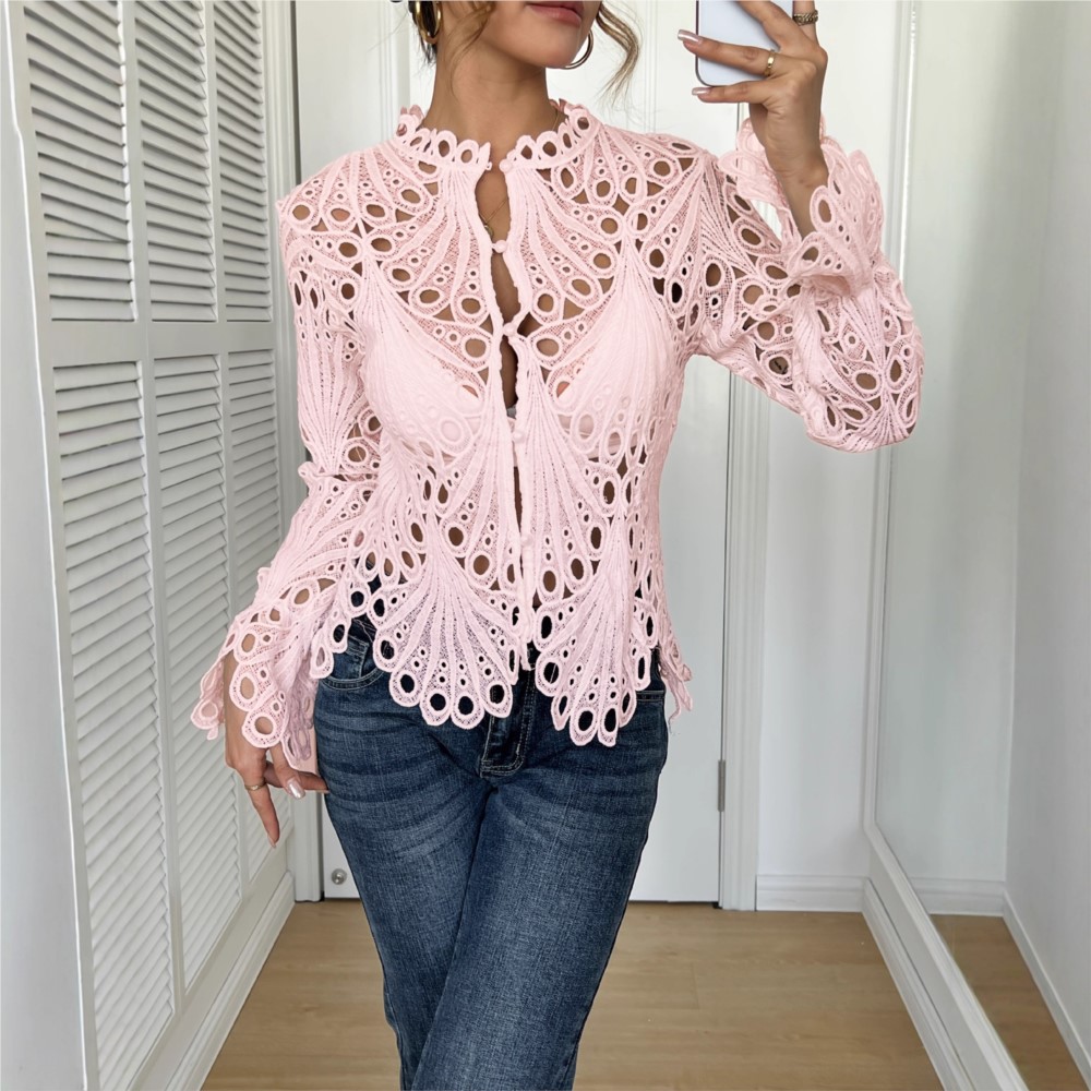 Women's Sexy Lace Hollow Solid - Summer Zara review and price