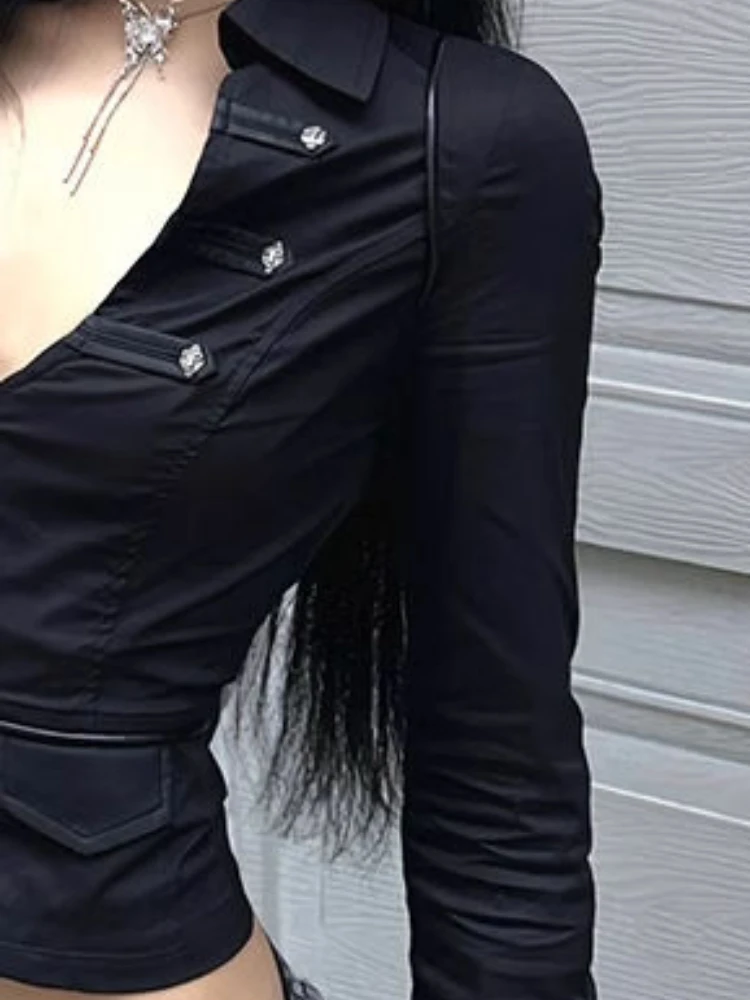 Y2k Aesthetic Women Sexy Blous - Summer Grunge Clothing review and price