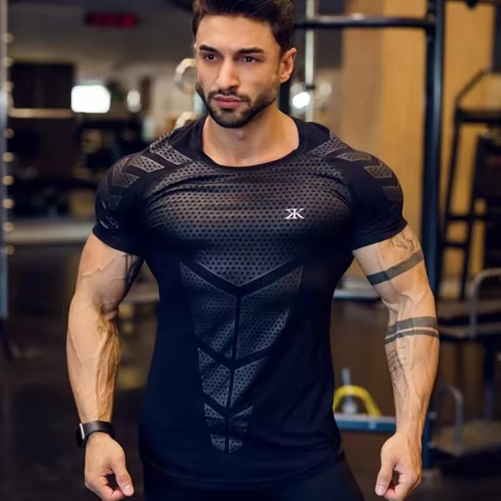 2025 Men Running Sports T-shir - Summer Clothing Men 2025 review and price