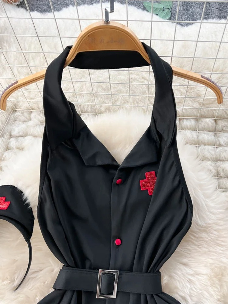 Erotic Fashion Sexy Halter Lin - Summer Clothing On Sale review and price