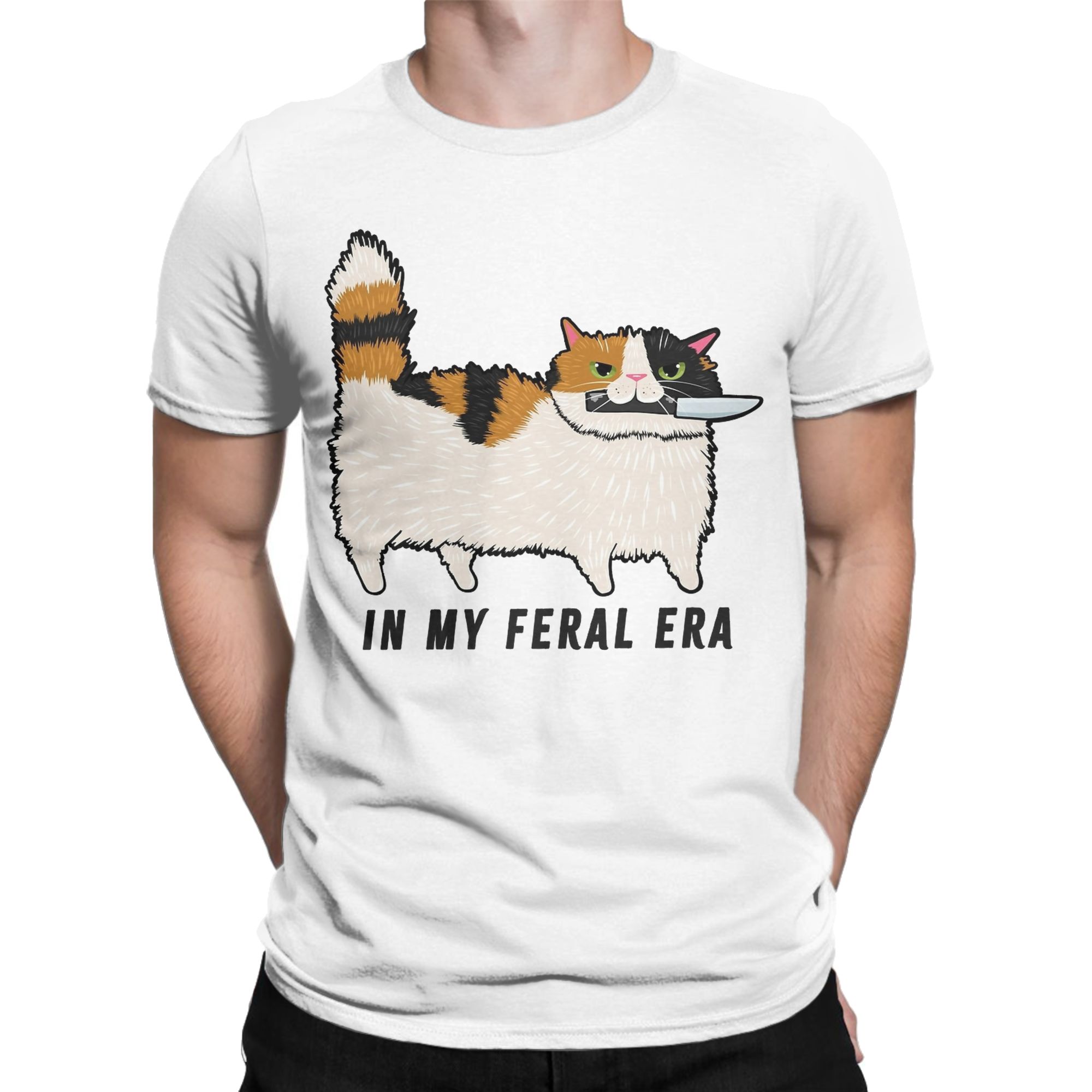 Men's In My Feral Era Calico C - Summer Clothing Ideas review and price