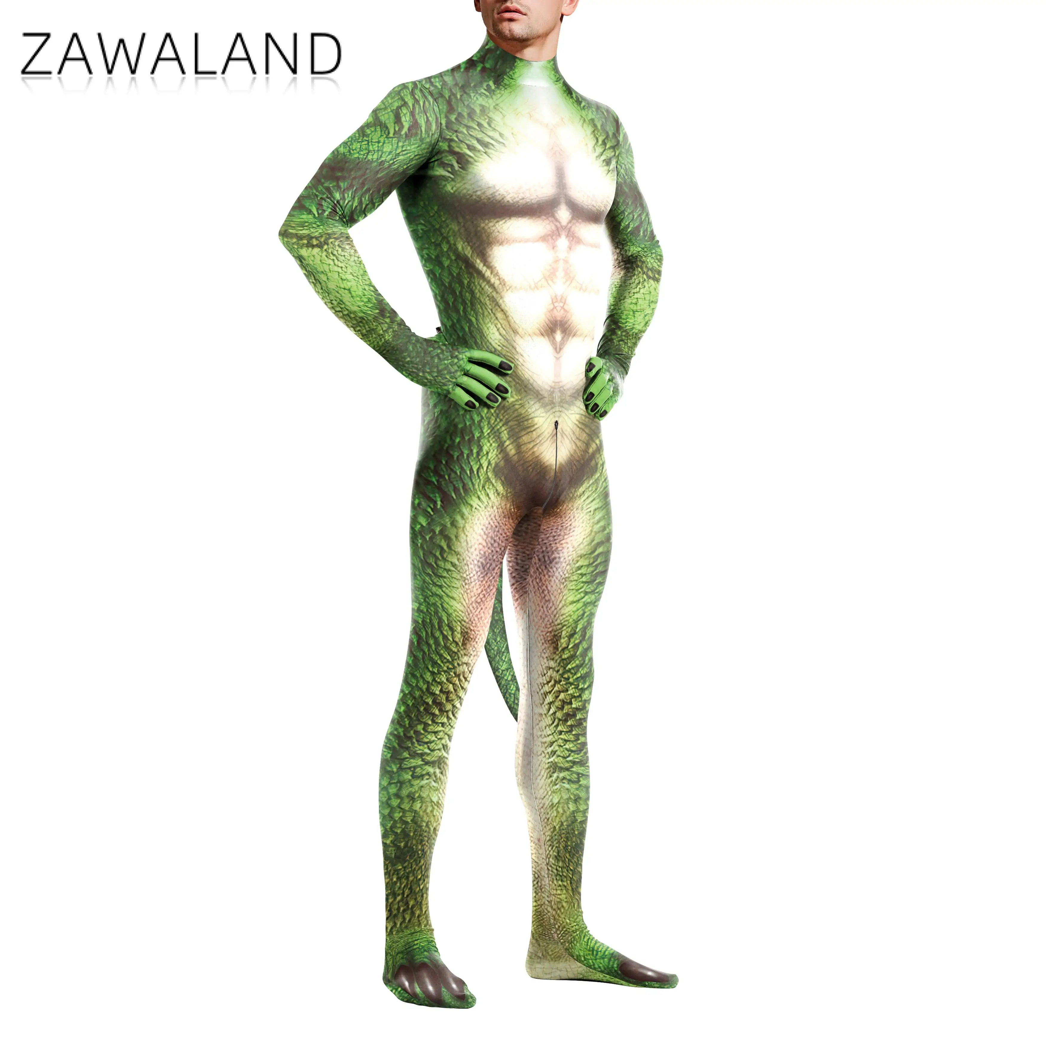 Zawaland Snake Dragon Men Cost - Summer Vacation Clothing Men review and price