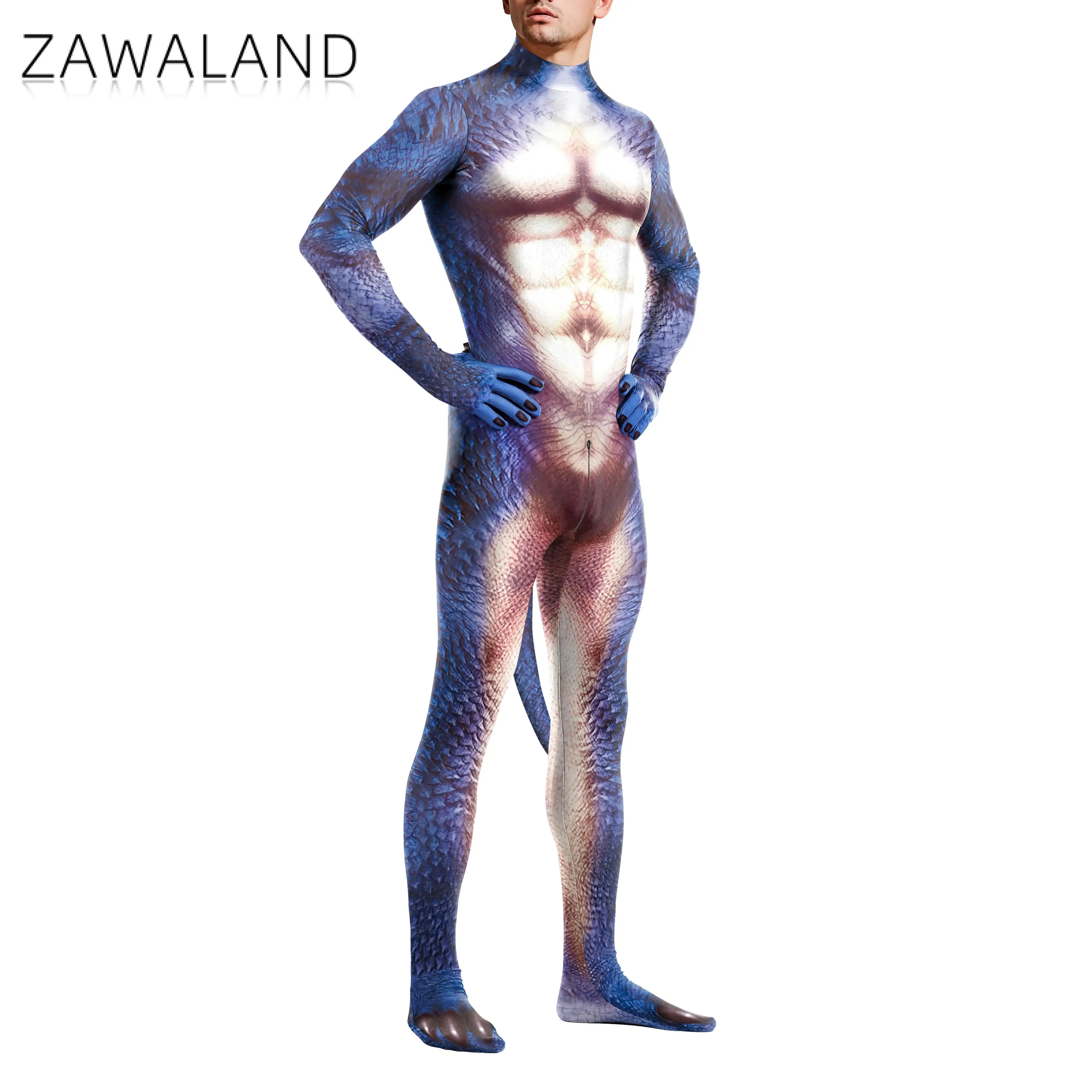 Zawaland Snake Dragon Men Cost - Summer Vacation Clothing Men review and price