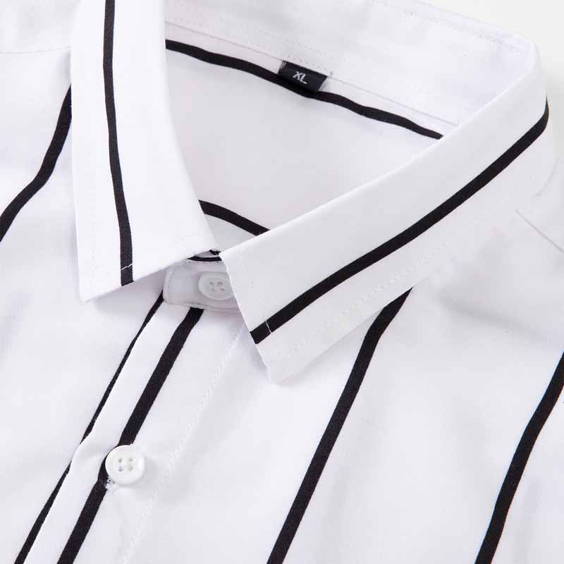 Men's Striped Dress Shirt Long - Summer Clothing Long Sleeve review and price