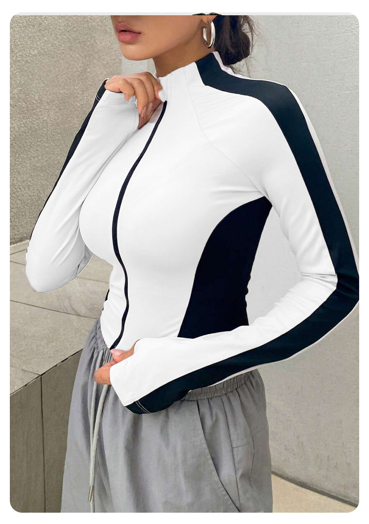 Yoga Clothes Stand Up Collar J - Summer Clothes review and price