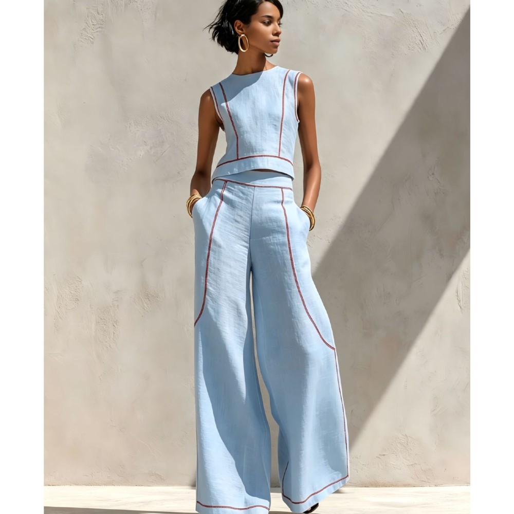 Fashion Striped Color Matching - Summer Zara review and price