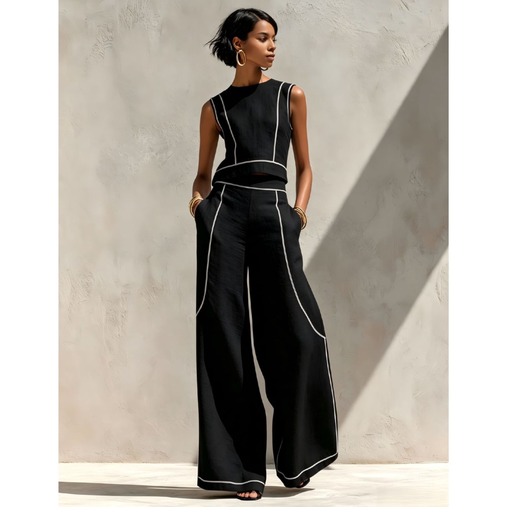 Fashion Striped Color Matching - Summer Zara review and price