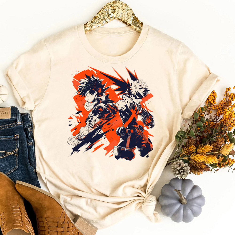 My Hero Academia t-shirt femal - Summer Grunge Clothing review and price