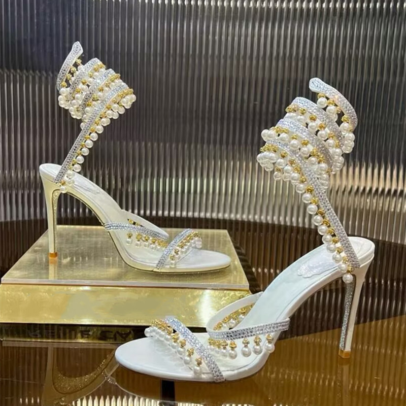 Luxury Rhinestones Pearls Tass - Summer Clothing On Sale review and price