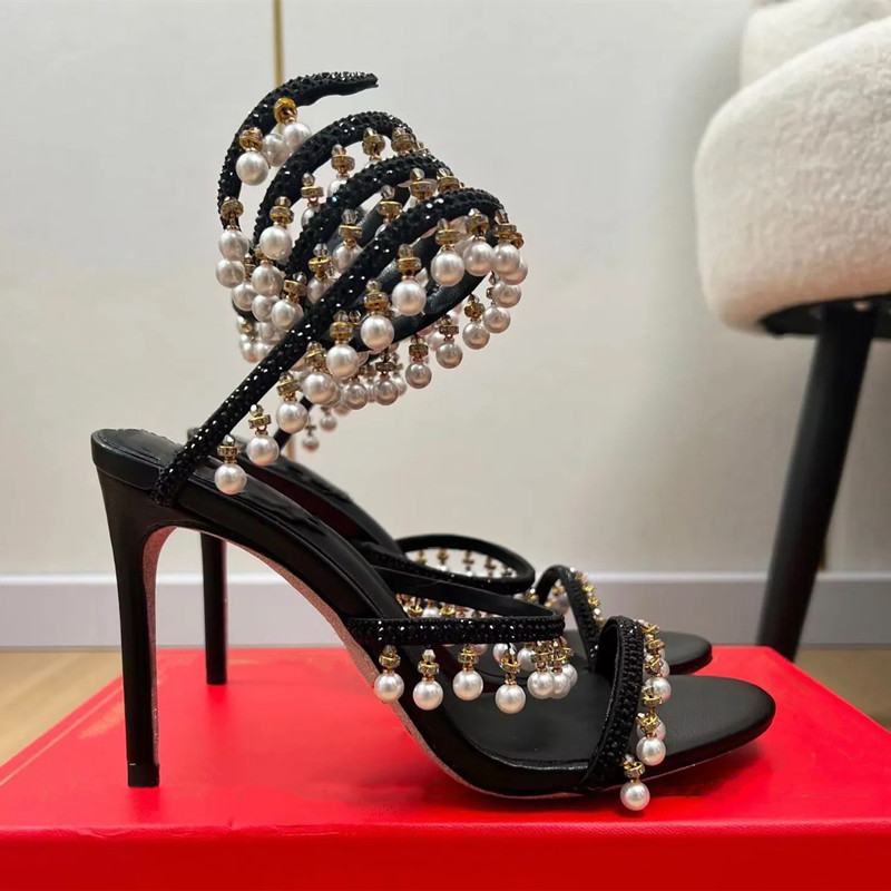 Luxury Rhinestones Pearls Tass - Summer Clothing On Sale review and price