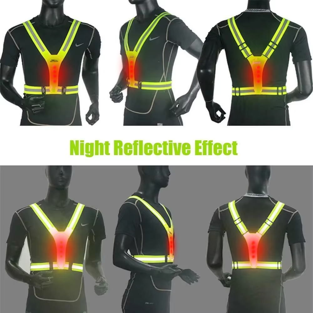 LED Running Vest Reflective Gl - Summer Nights Clothing review and price