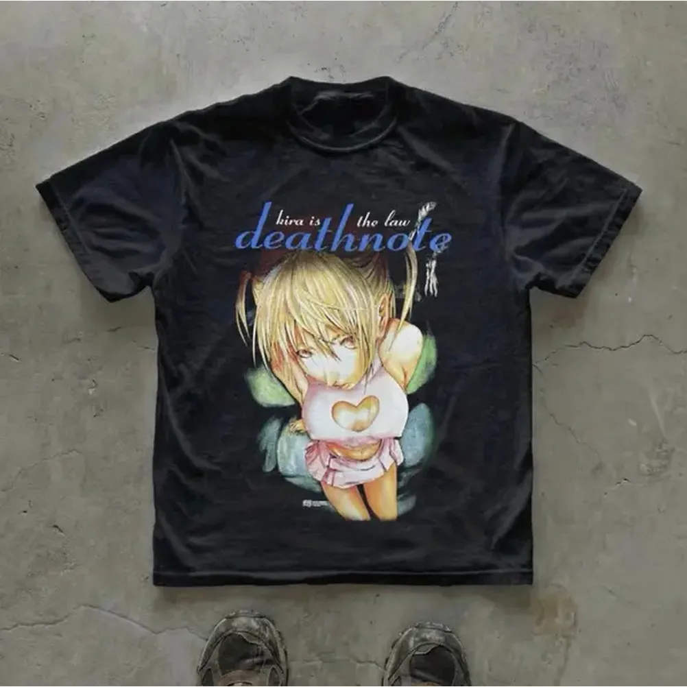 Misa Is The Law T-Shirt, Death - Summer Grunge Clothing review and price