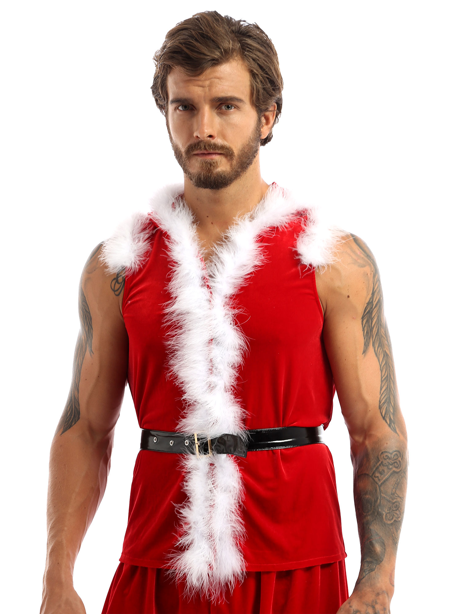 Men Christmas Dress Up Santa C - Summer Vacation Clothing Men review and price