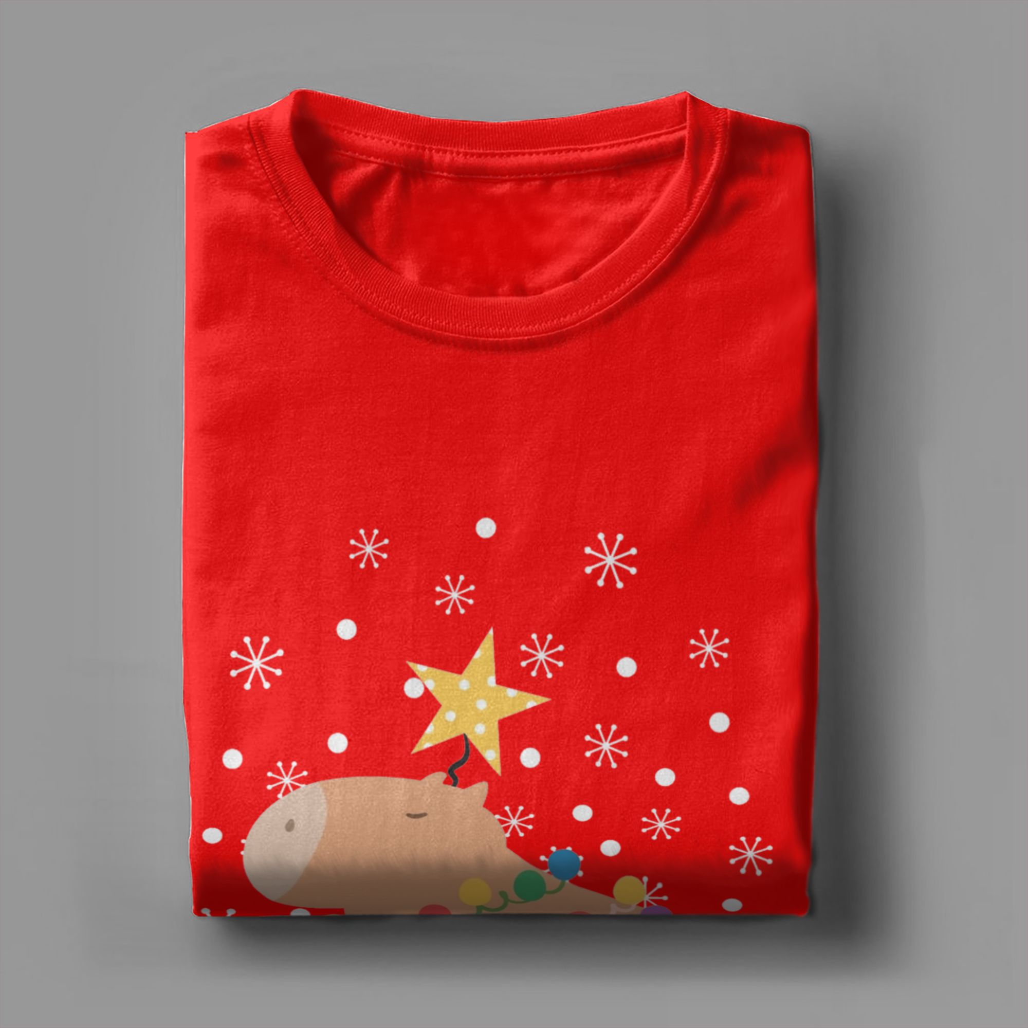 Capybara Christmas Tree  T Shi - Summer Clothing Ideas review and price