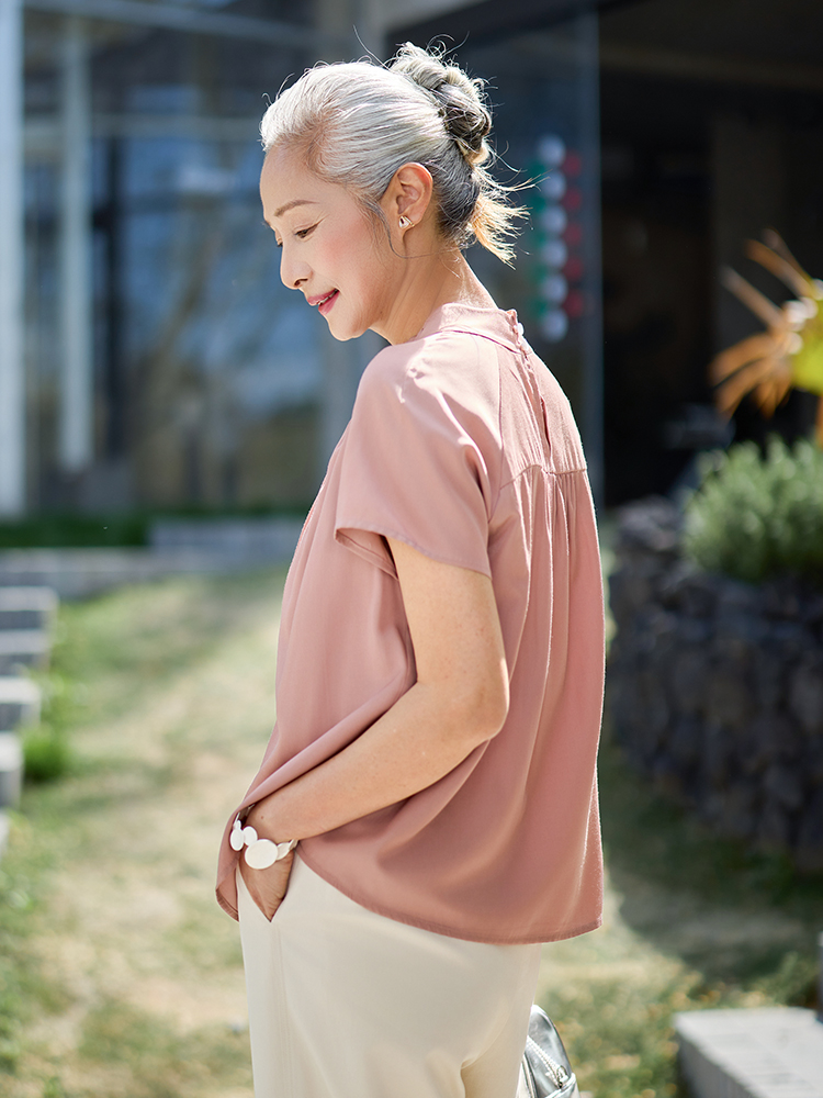 Muzhi Fashionable Short Sleeve - Summer Clothing Women Over 50 review and price
