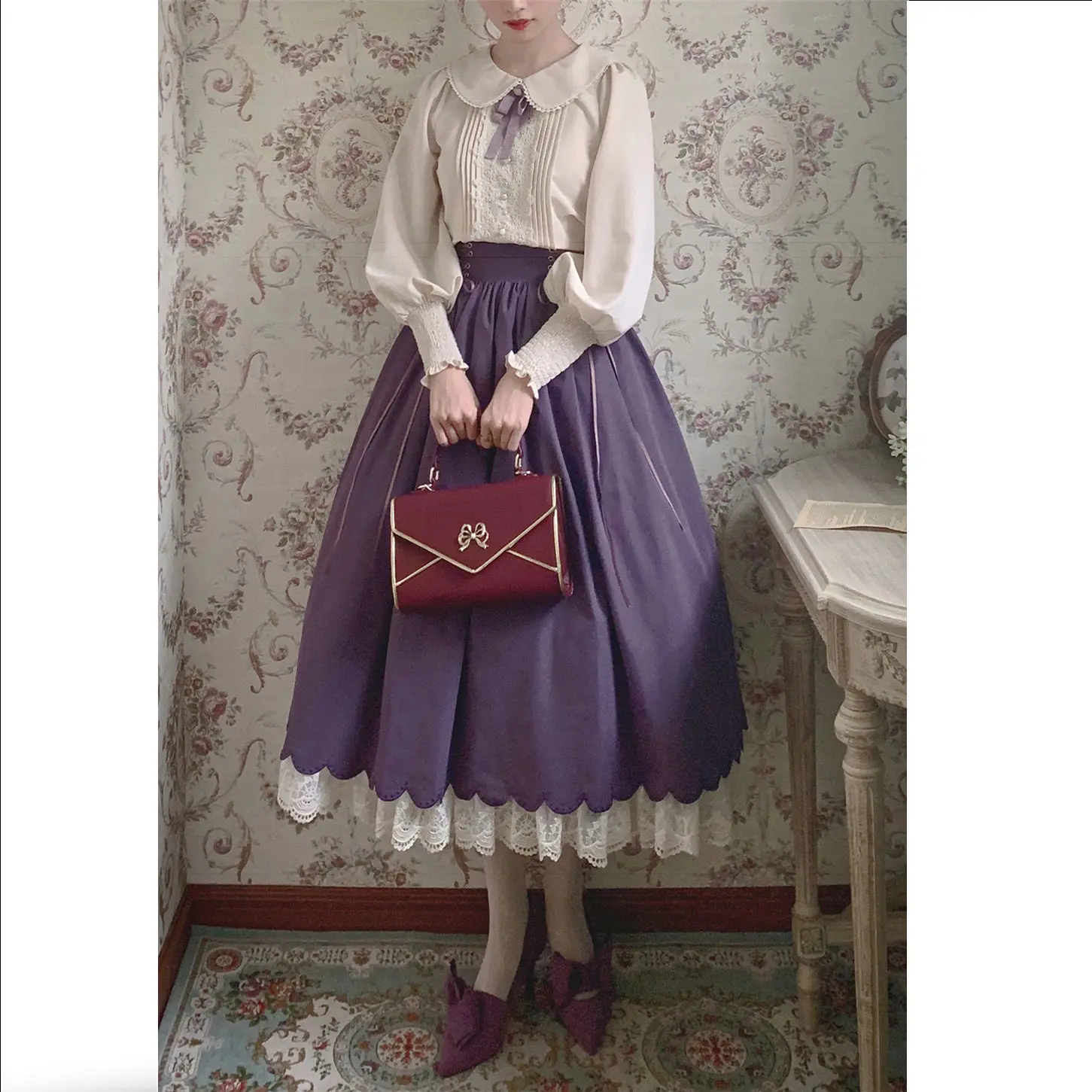 NONSAR Lolita Embroidery Dress - Summer Victorian Clothing review and price