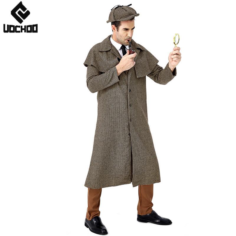 Men's Detective Costume Cospla - Summer Vacation Clothing Men review and price