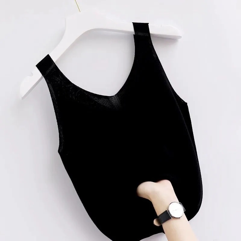 Knitting Vintage Tank Top V-Ne - Summer Zara review and price
