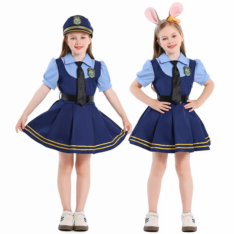 Girls Cosplay Judy Hopps Polic - Summer Vacation Clothing Men review and price