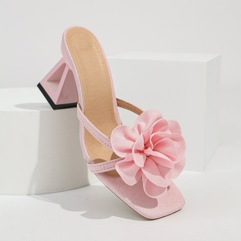 Womens 3D Flower Decor Sandals - Summer Clothing On Sale review and price