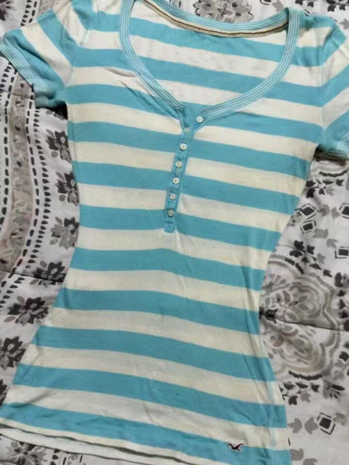 Stripe Blue Aesthetic 2000s St - Summer Grunge Clothing review and price