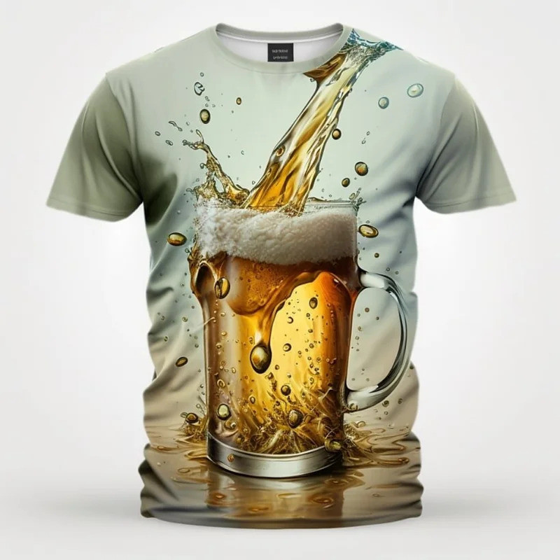 2025 Men'S T-Shirt 3d Printed  - Summer Clothing Men 2025 review and price