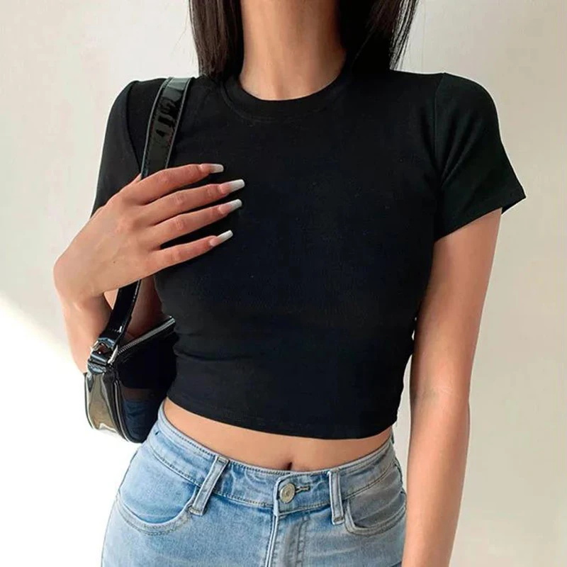 Short Sleeve T-Shirt Women Sol - Summer Zara review and price